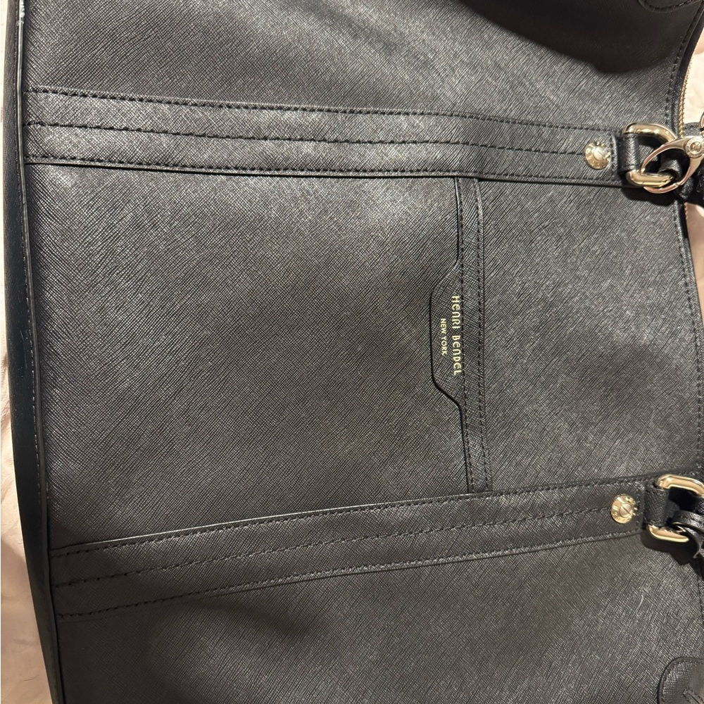 Henri Bendel Black work bag